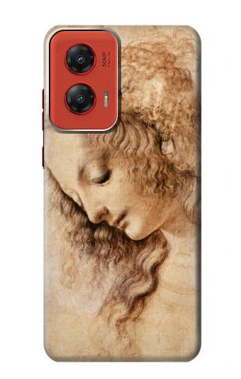 S1045 Leonardo da Vinci Woman's Head Case For Motorola Moto G Stylus 5G (2024)